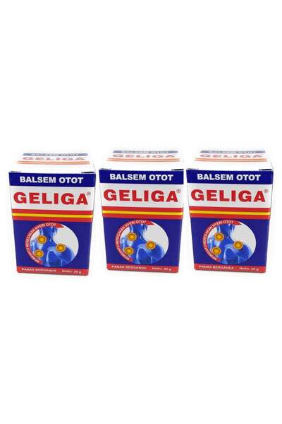 GELIGA Muscular Balm 20gm (Pack of 3)