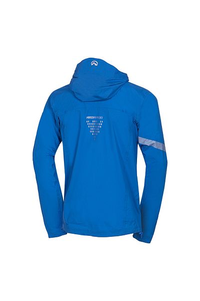 NORTHFINDER Men's lightweight packable protective hardshell ski-touring jacket Dermizax™ CHABENEC blue XL