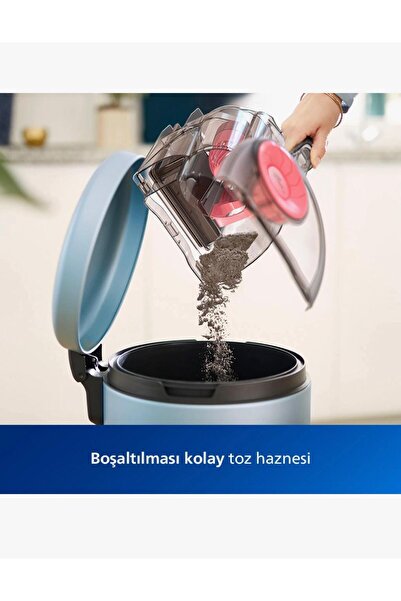 Philips 2000 Serisi Torbasiz Elektrikli Süpürge, 750W, PowerCyclone 4, Super ...