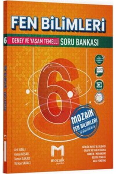 Mozaik Yayınları Mozaik Yayınları 6. Sınıf Fen Bilimleri Soru Bankası