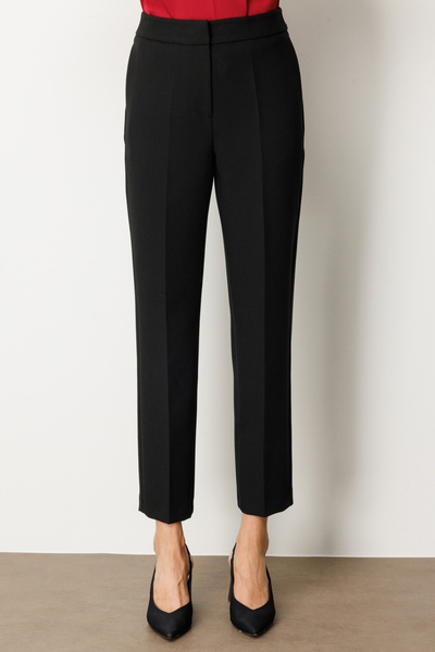 Ekol Pipe Leg Trousers with Side Pockets
