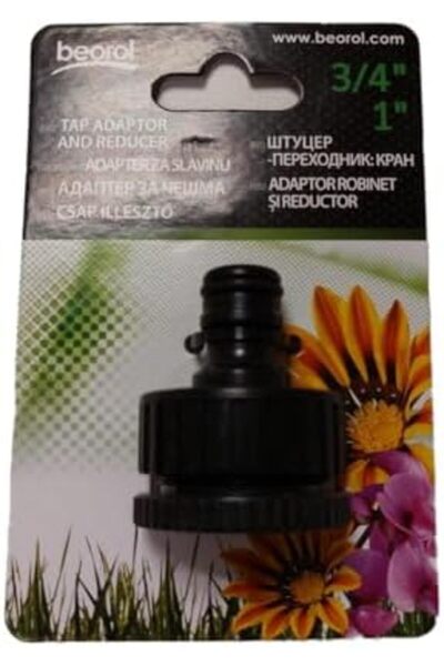 beorol Tap Adaptor 3/4" X 1"