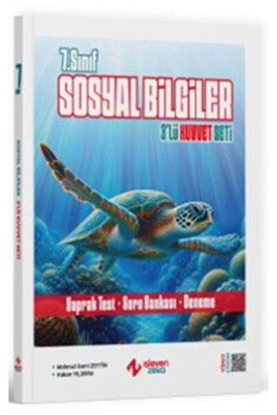 İşleyen Zeka Yayınları İşleyen Zeka 7. Sınıf Sosyal Bilgiler 3 lü Kuvvet Serisi Seti