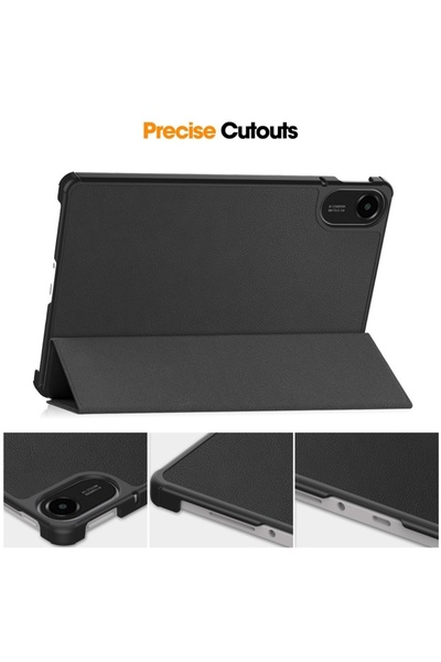 SKYDDAR INNOVATION Θήκη tablet για Xiaomi Redmi Pad 2, με υποστήριξη πολλαπλών γωνιών, FoldPro, ροζ, αυτοκόλλητο σετ