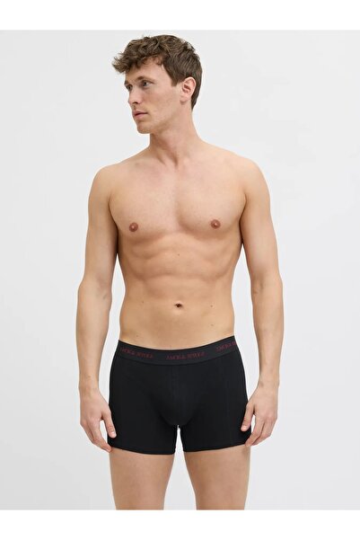 Jack & Jones Jacmurphy Skull Men's Titan Black 3-Piece Boxer Set