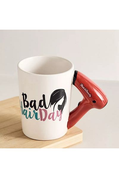 Home Box Cypher Ceramic Hair Day Decal Mug - 350 ml