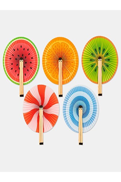 Kikkerland Kağıt Yelpaze-Meyveler