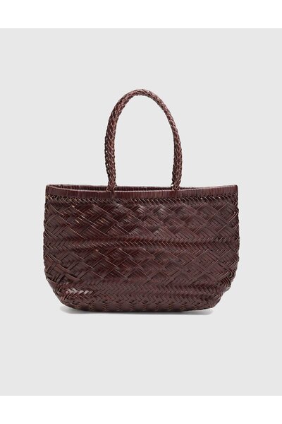 İLVİ Bruta Genuine Leather Brown Women's Shoulder Bag