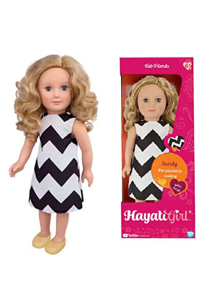 Hayati Girl دمية ساندي ويفي 18 بوصة متعددة الألوان