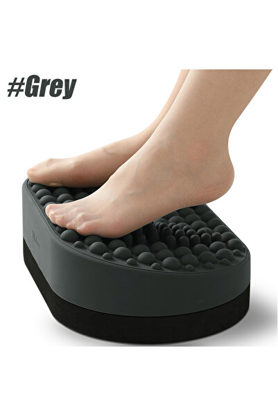 choice2 Grey Foot Rest for Under Desk At Work, Home Office Foot Stool, Ottoma...
