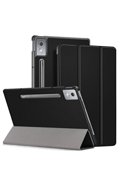 SKYDDAR INNOVATION Husă tabletă pentru Lenovo Idea Tab Pro 12.7 (2025), FoldPro, Negru, set autocolante