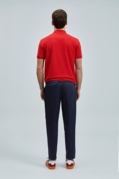 Lufian Polo Neck Comfort Fit Men's T-Shirt