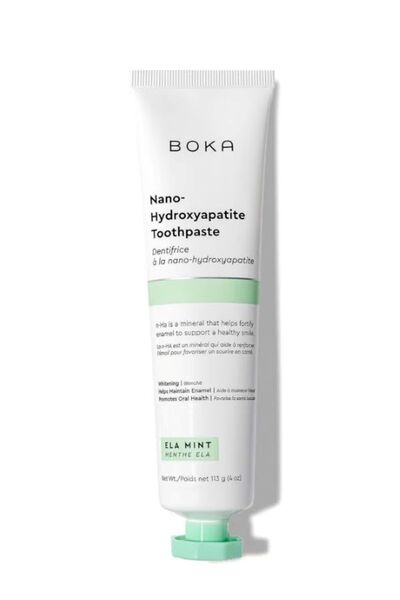 BOKA Fluoride-Free Toothpaste, Dentist Recommended for Whitening, 4 oz