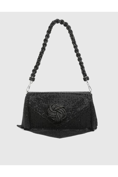 İLVİ Lori Siyah Kadın Omuz Çantası