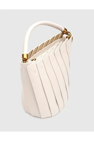 İLVİ Jalue White Women's Handbag