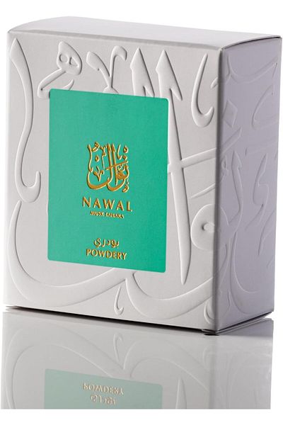 NAWAL MUSK Powder Tahara - Alcohol-Free Perfume Oil for Unisex, 3ml | Long-Lasting, Soft & Refreshin