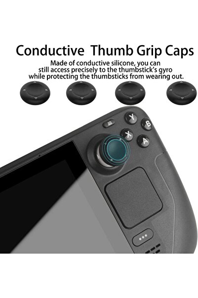 erorex 16 1 Accessorries Kit Steam Deck 2X Touchpad Protection Sticker 4X Key Protection Sticker 2X