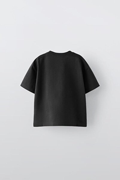 Anetos Merch Luker Design Backpack Printed Cotton Black Oversize t Shirt