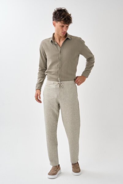 ALEXANDERGARDI Smart Casual Textured Trousers