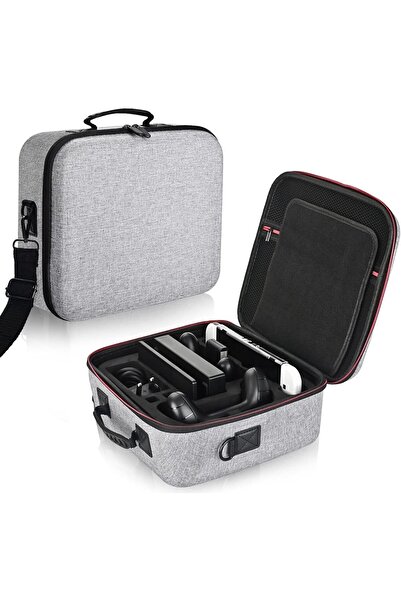 erorex حقيبة محمولة متوافقة مع جهاز Nintendo Switch Switch OLED كبير الحجم لجهاز Nintendo Switch حقيبة تخزين محمولة