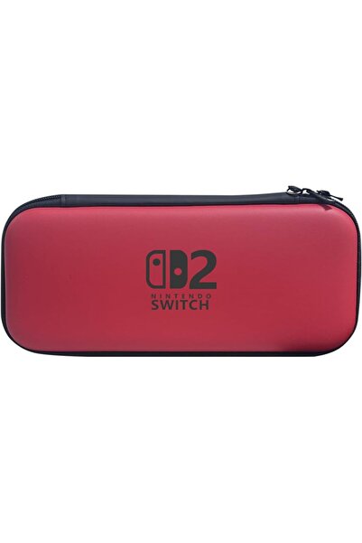 erorex حقيبة حمل لجهاز نينتندو سويتش 2، حقيبة سفر فاخرة من مادة إيفا فائقة النحافة، تحتوي على 5 خراطيش ألعاب وشاشة