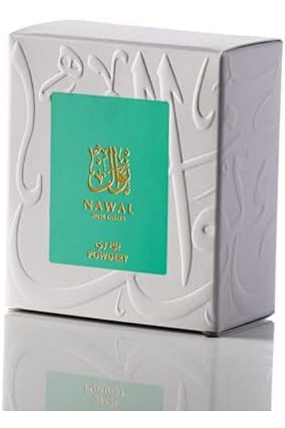 NAWAL MUSK Powder Tahara - Alcohol-Free Perfume Oil for Unisex, 3ml | Long-Lasting, Soft & Refreshin
