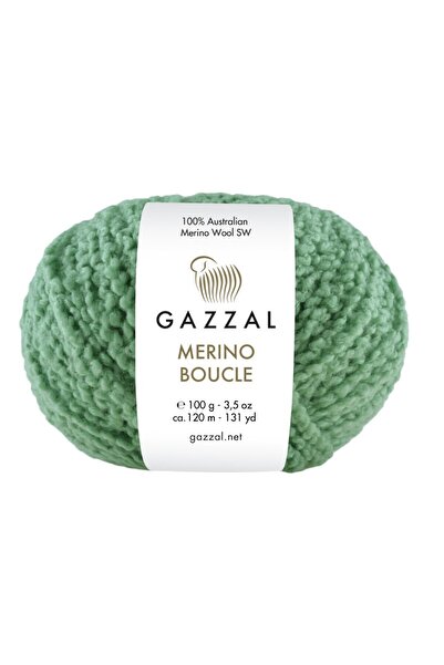 Gazzal Merino Boucle 100gr 120mt El Örgü Ipliği