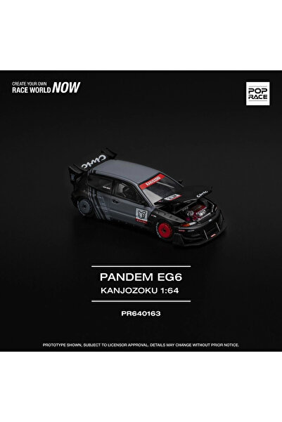 pop race 1 /64 Pandem Civic EG6