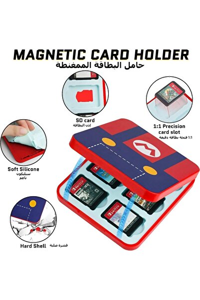 erorex حقيبة حمل لجهاز Nintendo Switch Switch OLED حقيبة سفر محمولة صلبة لجهاز Switch OLED