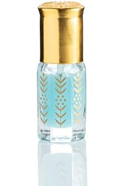 NAWAL MUSK Powder Tahara - Alcohol-Free Perfume Oil for Unisex, 3ml | Long-Lasting, Soft & Refreshin