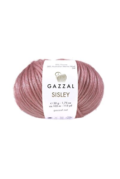 Gazzal Sisley 50gr 105mt El Örgü Ipliği