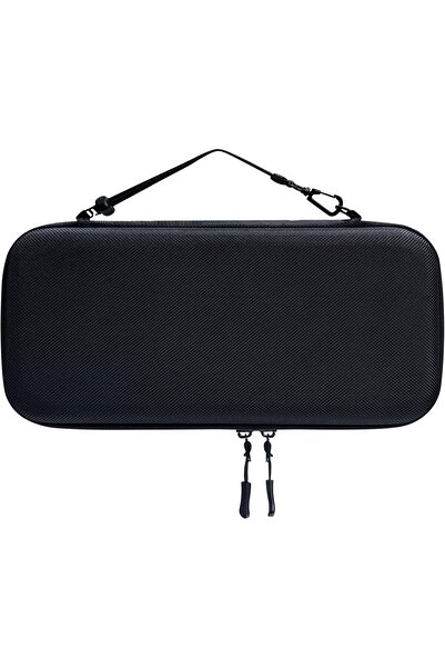 erorex Carrying Case For Switch 2 Water Resistant Hard Shell With 10 Game Card Slots (Black)