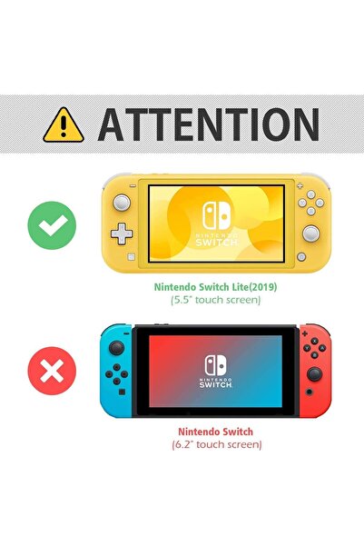 erorex جراب نينتندو سويتش لايت فائق النحافة مصنوع من مادة TPU الناعمة ومضاد للصدمات والخدش