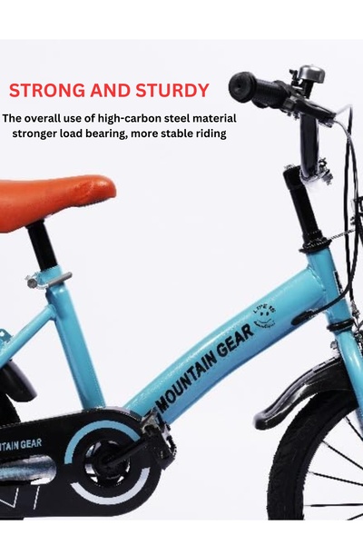 MG Children's bicycle for 5-9 Years old Kids Bike, 18 inch Cycle, Blue