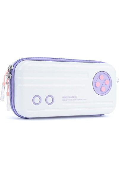 erorex حقيبة حمل Vintage Time Machine متوافقة مع Nintendo Switch/Switch OLED المحمولة ذات الغلاف الصلب الكبير