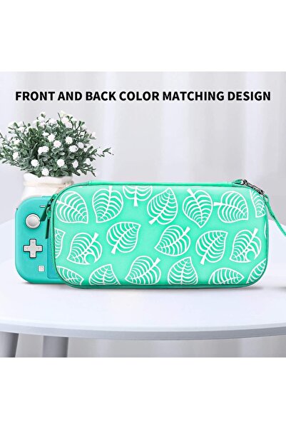 erorex حقيبة حمل Switch Lite حقيبة سفر محمولة تتسع لـ 10 خراطيش ألعاب، مقاومة للماء، وواقية للتخزين