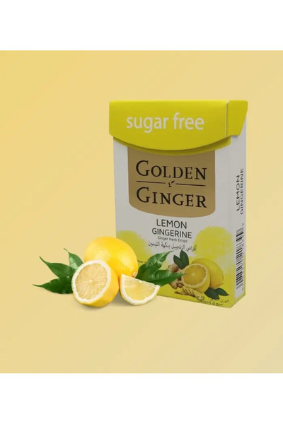 GOLDEN GINGER Golden Ginger Tablets with Lemon Flavor - Sugar Free