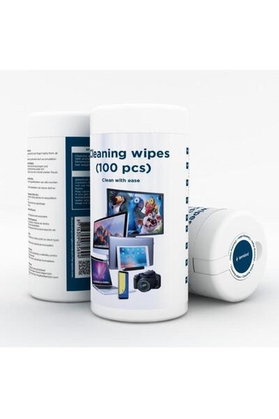 Gembird Set 100 șervețele umede, Gembird, pentru curățarea ecranelor LCD/TFT