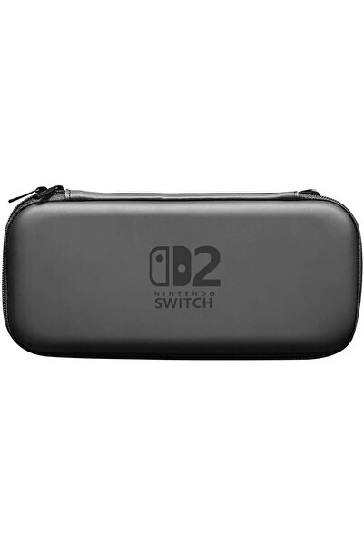 erorex حقيبة حمل لجهاز نينتندو سويتش 2، حقيبة سفر فاخرة من مادة إيفا فائقة النحافة، تحتوي على 5 خراطيش ألعاب وشاشة