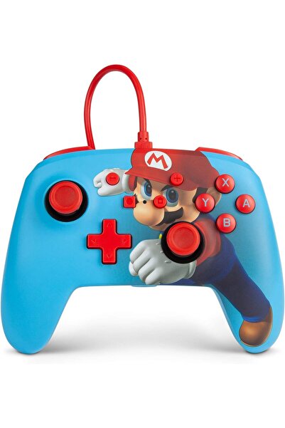 erorex وحدة تحكم سلكية محسنة لجهاز Nintendo Switch طراز OLED لجهاز Nintendo Switch Nintendo Switch Lite Mario