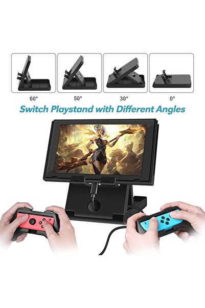 erorex مجموعة ملحقات نينتندو سويتش 13 1 مجموعة ملحقات متوافقة مع نينتندو سويتش بما في ذلك حقيبة الحمل/