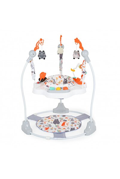 Moni Jumper pentru copii Magic fun Orange cu scaun rotativ 360,inaltime regla...