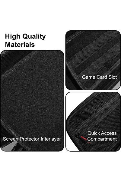 erorex Carrying Case Switch 2 2025 Nintendo Switch 12 Game Cards Holder Protective Hard Portable Travel