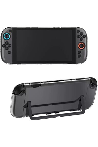 erorex Dockable Case Compatible Nintendo Switch 2 2025 Joy Con Cover Hard Pc Protective Case Cover Clear