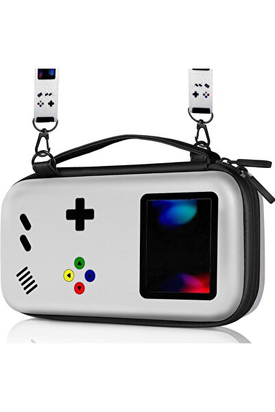 erorex حقيبة حمل لجهاز نينتندو سويتش، حافظة أوليد، غطاء واقٍ صلب، حزام، لعبة ريترو، فتيات لطيفات