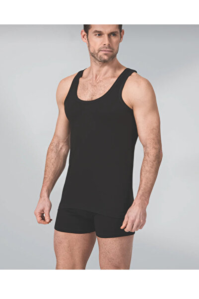 Namaldı Men's Thin Modal Strap Tank Top 3 Pieces