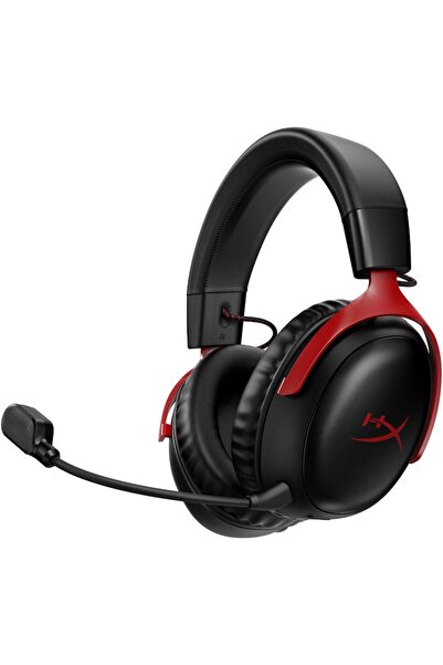 HyperX Căști de gaming wireless Cloud III, DTS Headphone:X Spatial Audio, 2.4GHz, baterie cu autonomie de 120 de ore