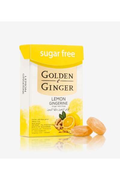 GOLDEN GINGER Golden Ginger Tablets with Lemon Flavor - Sugar Free