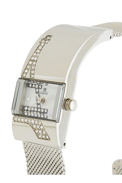 GENEVAL Women's Stainless Steel Analog Wrist Watch GLS124QWPW