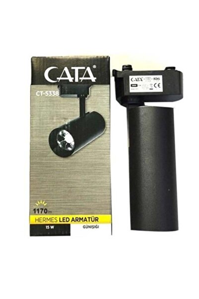 Cata 25W GÜNIŞIĞI HERMES LED RAY SPOT Siyah Kasa 3200K Günışığı Ray Spot CT-5338